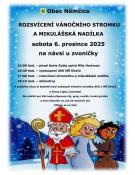 vánoční stromeček na návsi