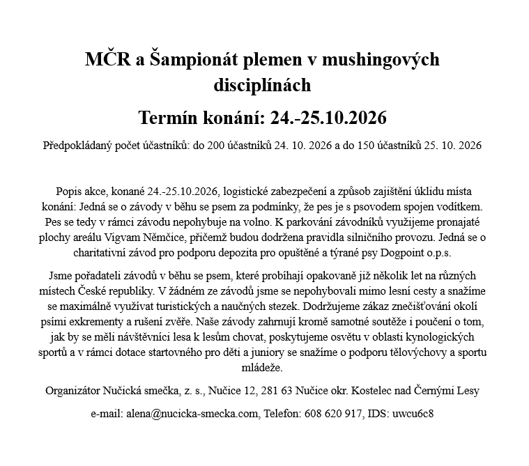 závodníci s psy na trati